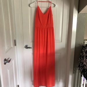 lulu e Bebe maxi slit dress